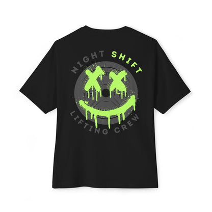 Night Shift Lifting Crew Oversized Boxy Tee