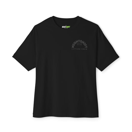 Night Shift Lifting Crew Oversized Boxy Tee